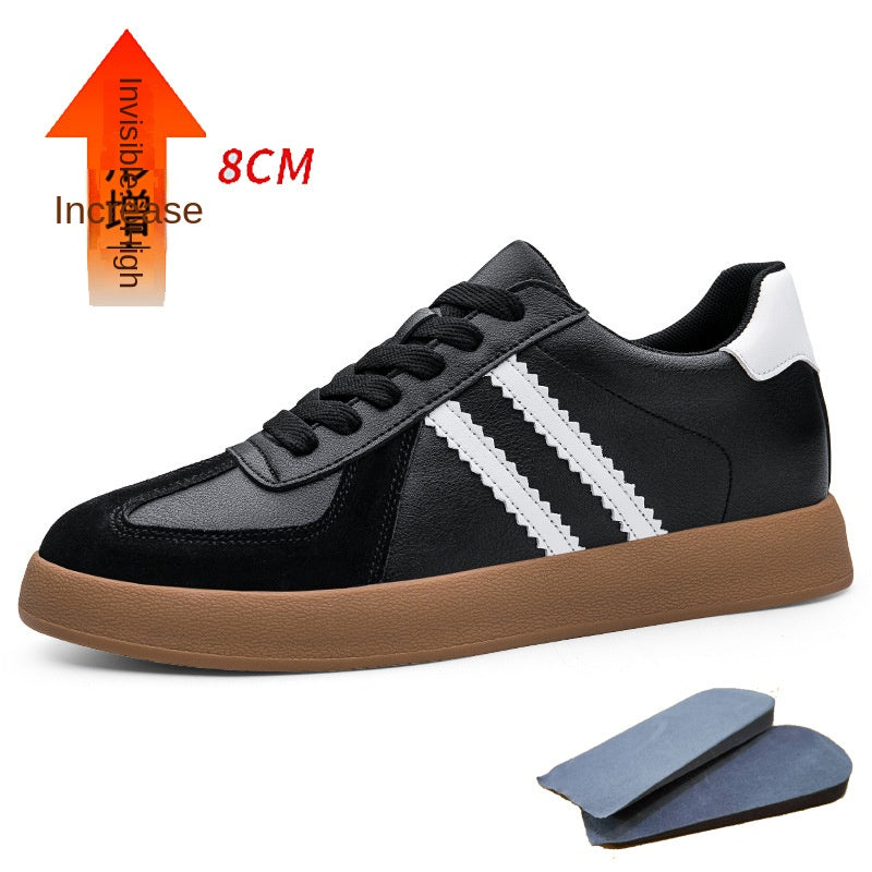 Invisible Height-Increasing Men's Shoes  Derby Shoes Men's Daily Casual Shoes Fashion Sports Shoes Height-Increasing Shoes 8CM Sneakers