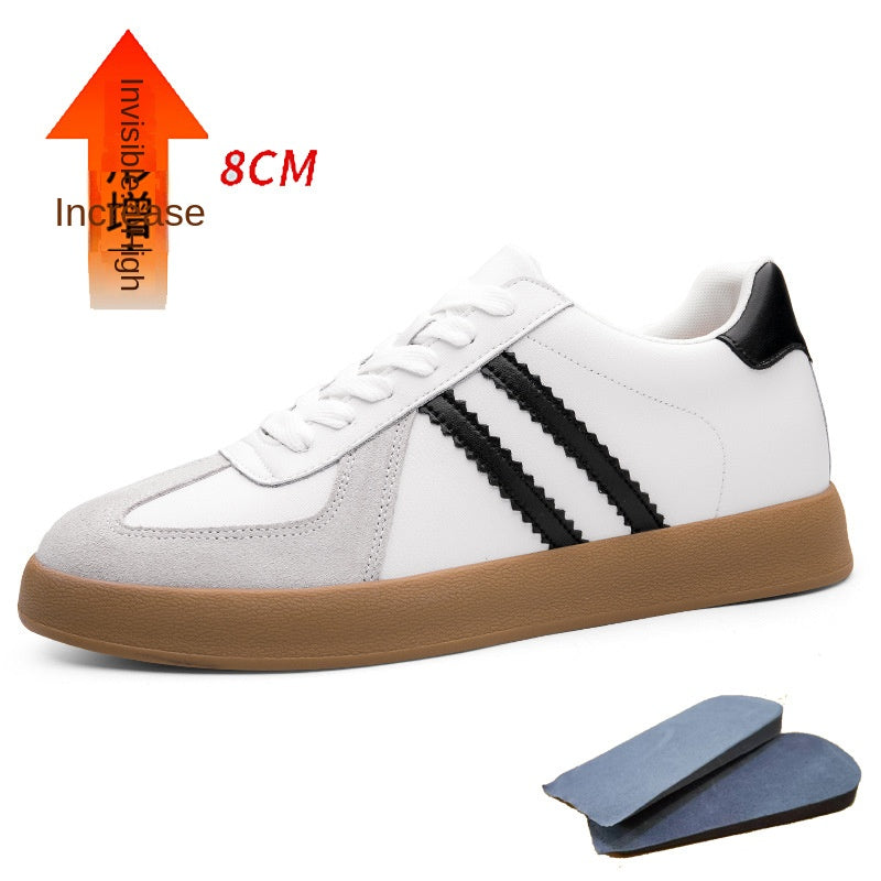 Invisible Height-Increasing Men's Shoes  Derby Shoes Men's Daily Casual Shoes Fashion Sports Shoes Height-Increasing Shoes 8CM Sneakers