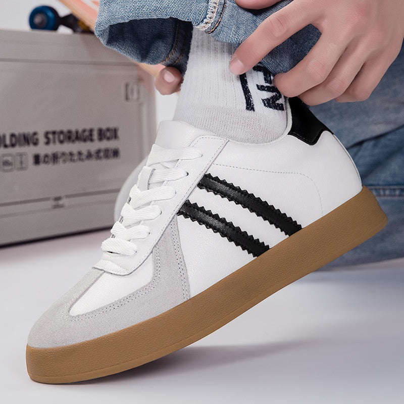 Invisible Height-Increasing Men's Shoes  Derby Shoes Men's Daily Casual Shoes Fashion Sports Shoes Height-Increasing Shoes 8CM Sneakers