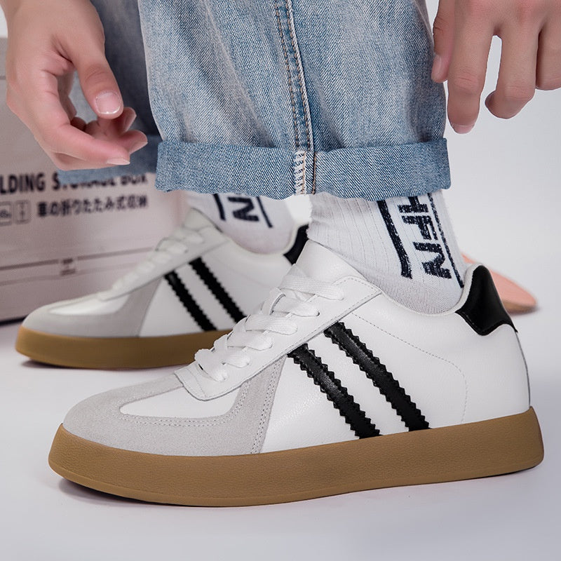 Invisible Height-Increasing Men's Shoes  Derby Shoes Men's Daily Casual Shoes Fashion Sports Shoes Height-Increasing Shoes 8CM Sneakers